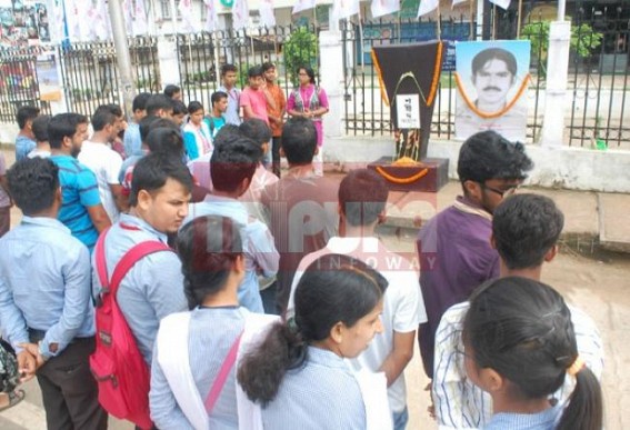 Assembly Deputy Speaker paid tribute to Martyr Arun Deb